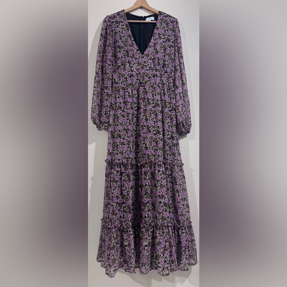 Lost + Wander Dresses & Skirts - Lost + Wander Purple Floral Maxi Dress